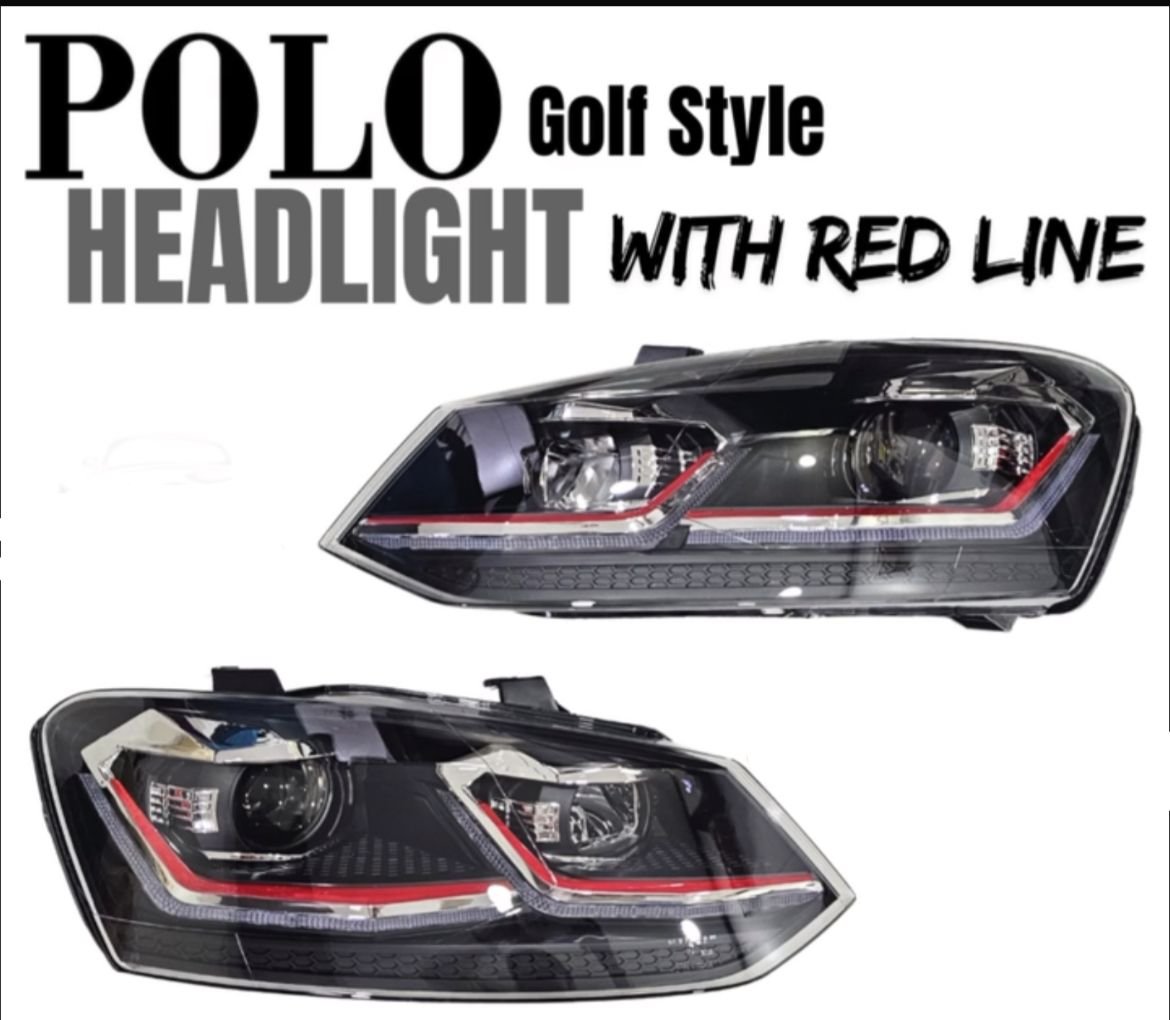 492479f8-2dbc-40f2-b9da-fdb882eac798 Polo golf Style Headlight - Image 1